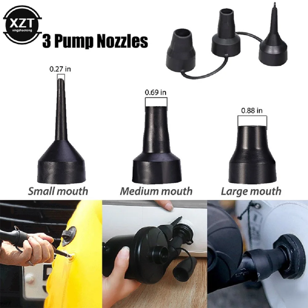 Electric Inflatable Pump Electric Air Cushion Camping Inflatable Pump Portable Car Inflatable Pump Swimming Pool Inflatable Fan