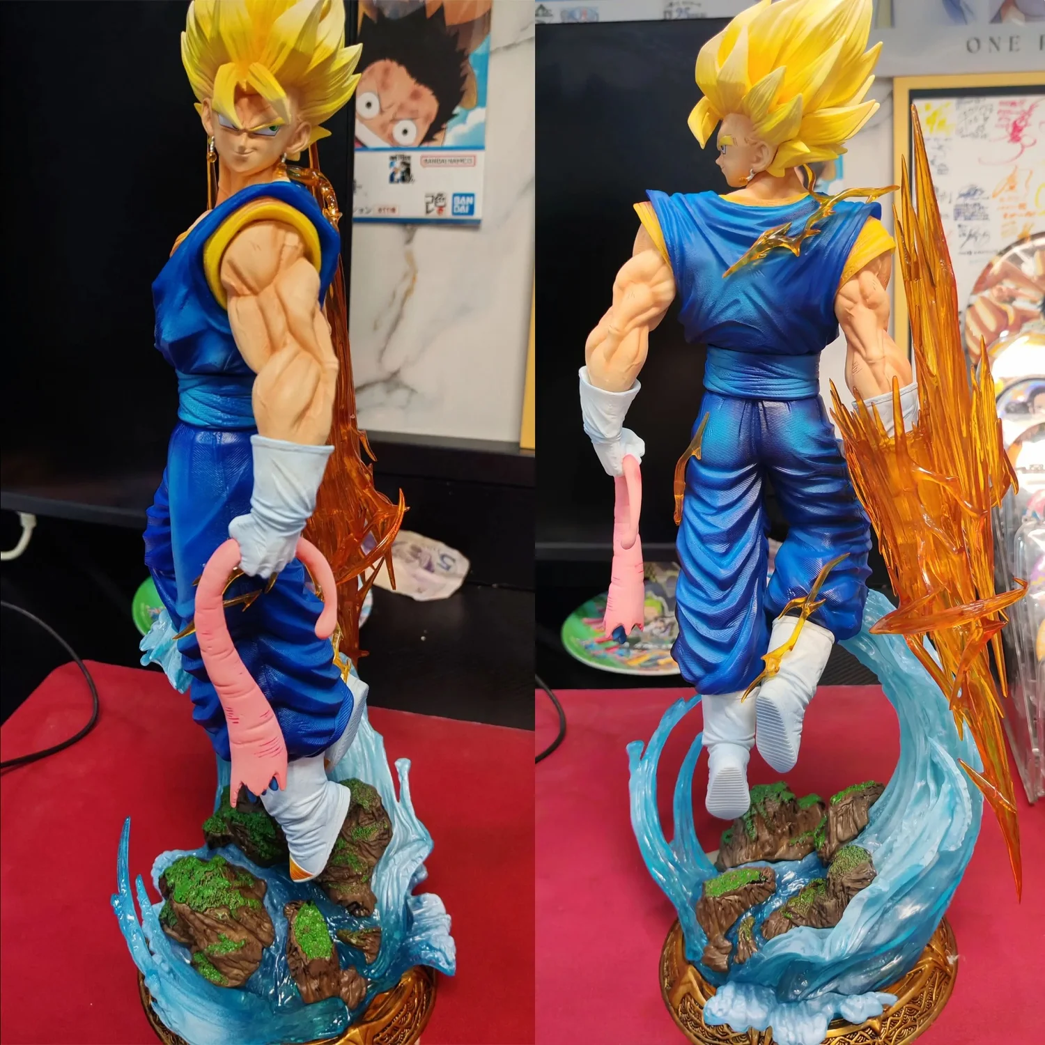 LK Studio Dragon Ball Z 38 см Vegito Primary Color 2.0 Аниме Статуя - 3 скульптуры на голове Обновленная версия, Коллекционная фигурка LK Studio Dragon Ball Z 38 см Vegito Primary Color 2.0 Аниме Статуя - 3 скульптуры на голове Обновленная версия, Коллекционная фигурка