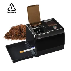 HK-3+ Automatic Electric Cigarette Rolling Machine for 6.5/8mm Slim Tube Tobacco Roller Injector Maker DIY Smoking Accessories