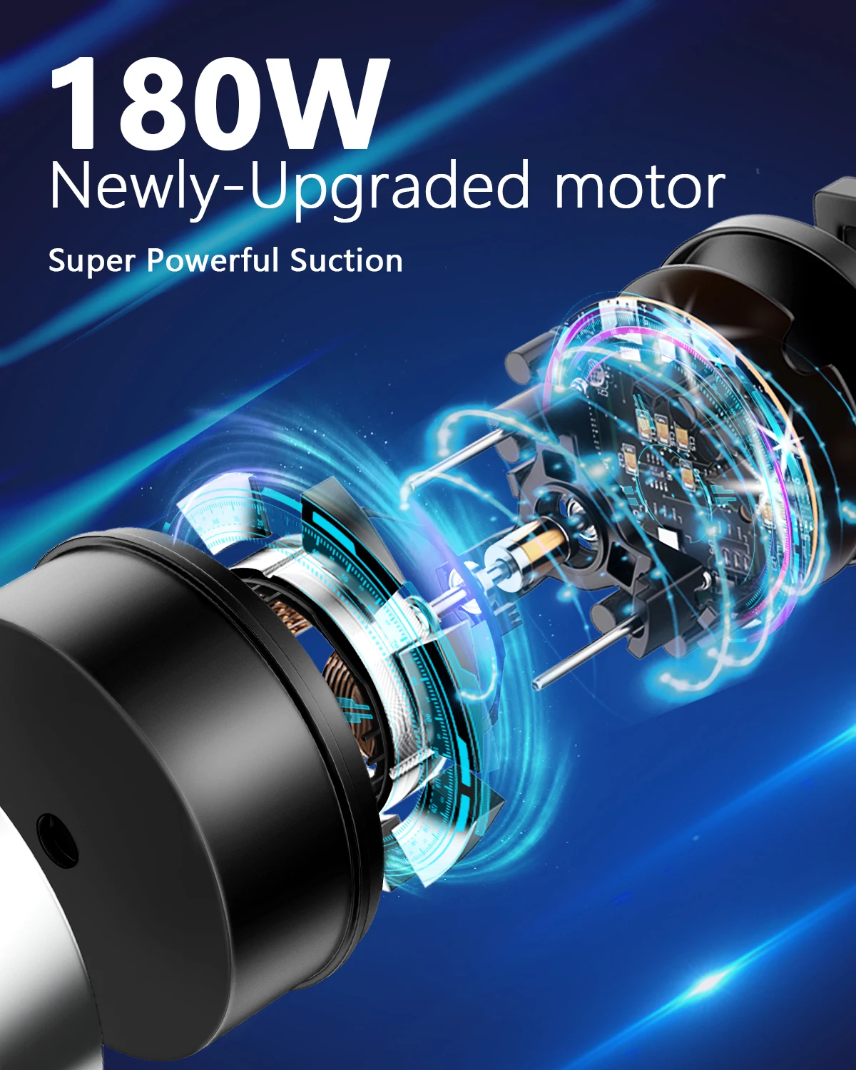 家庭用電動モーターポータブルワイヤレスコードレス電動スティック式ハンディ掃除機