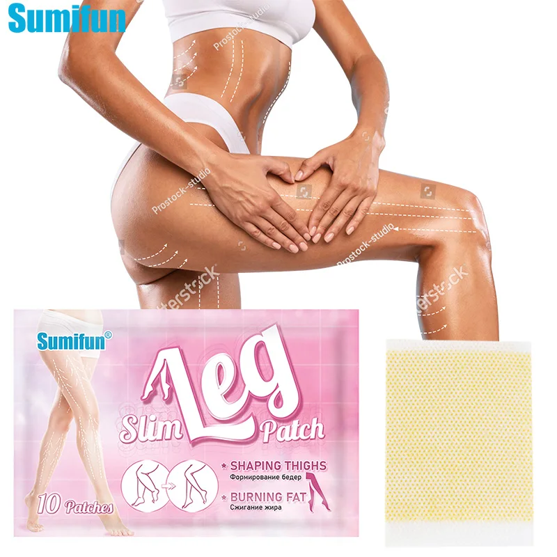 

10Pc Sumifun Slimming Patch Weight Loss Sticker for Legs Anti Cellulite & Fat Burning Quick Slimming Patch Slimming Wonder Patch