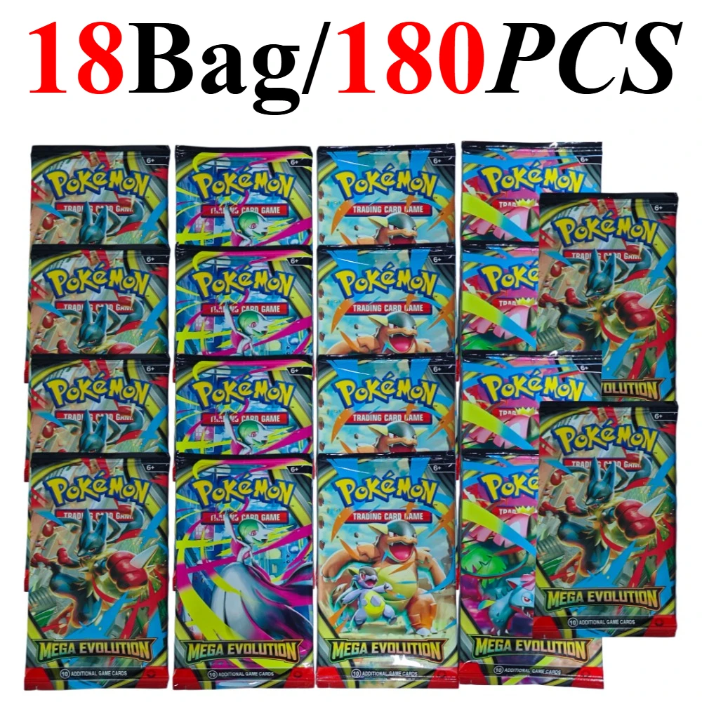Pokémon TCG Mega Evolution Pitch Black Booster Display Box Phantasmal Flames Booster Box Trading Card Game Collection Engels