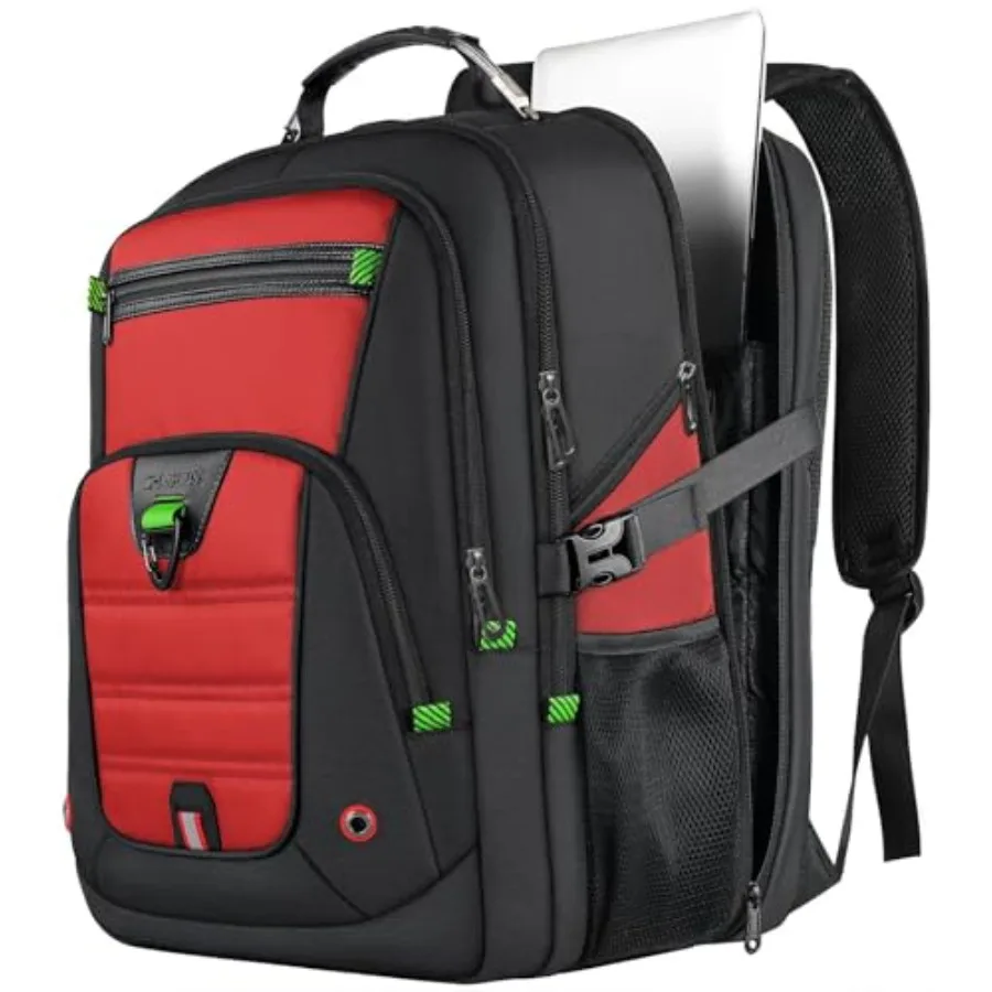 

Рюкзак для ноутбука 18.4-19 дюймов, очень большой, для путешествий, для мужчин и женщин, школьный ранец с USB-портом для зарядки и множеством отделений