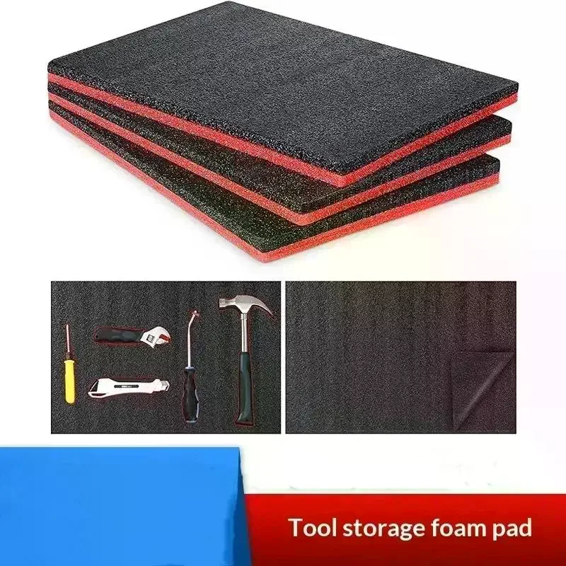 3pcs Tool Box Foam Polyethylene Tool Foam Inserts CasesEPE Foam For Organizer Cases Drawer LinerCamera Toolbox Storage Shadow
