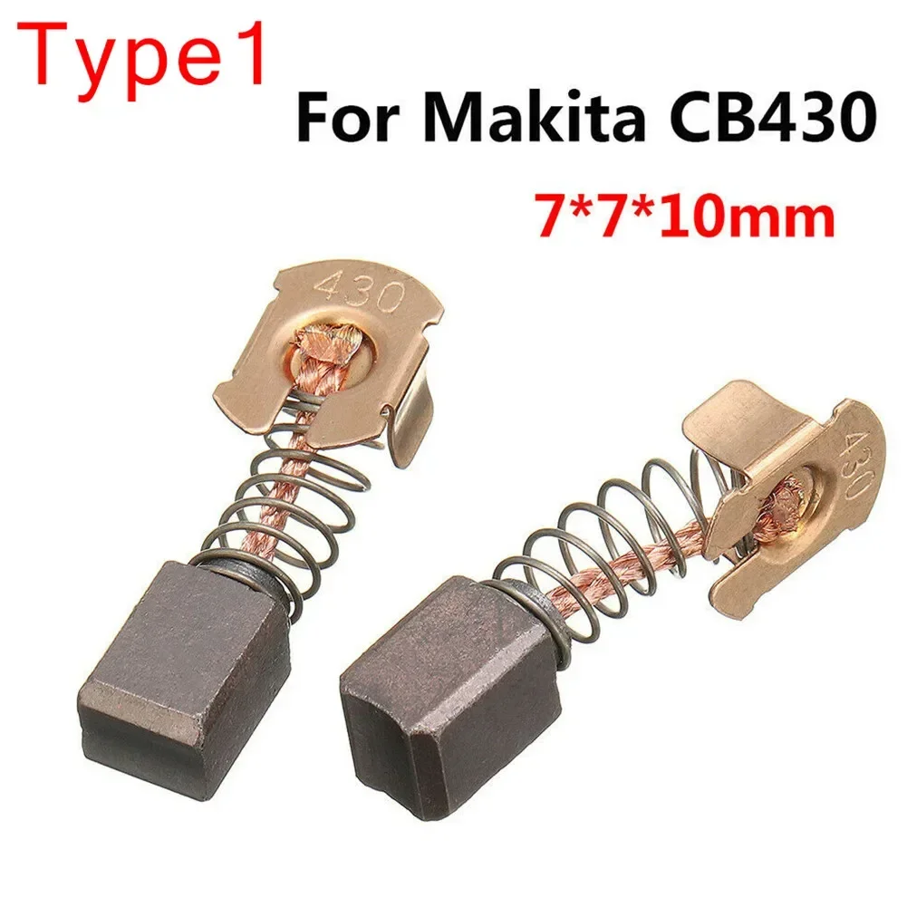 

Easily Replaceable Carbon Brush Assembly Set including Holders Designed to Work Efficiently With Top Electric Drill Brands