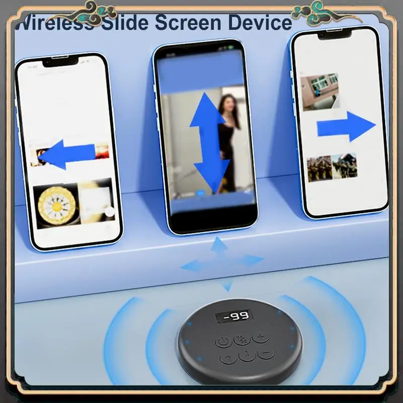 ASMA-Phone Screen Auto-Clicker Video Taps Simulation Finger Click Device Wireless Mobile Screen Slider للبث المباشر