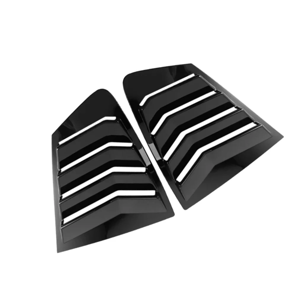 

Задняя часть для Mazda 3 Axela Sedan 2020-2022, левая глянцевая черная крышка жалюзи на заднее окно из АБС-пластика, накладка на затвор, правая