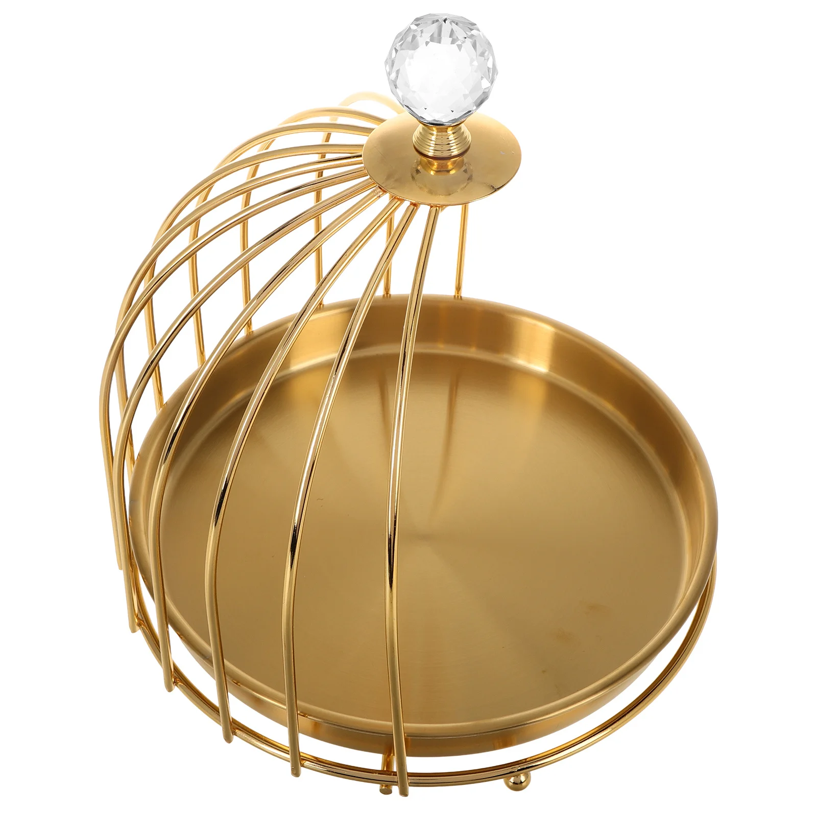 

Creative Birdcage Display Stand Food Serving Tray for Cake Fruit Snacks Party Catering Decorative Storage Rack Elegant Table