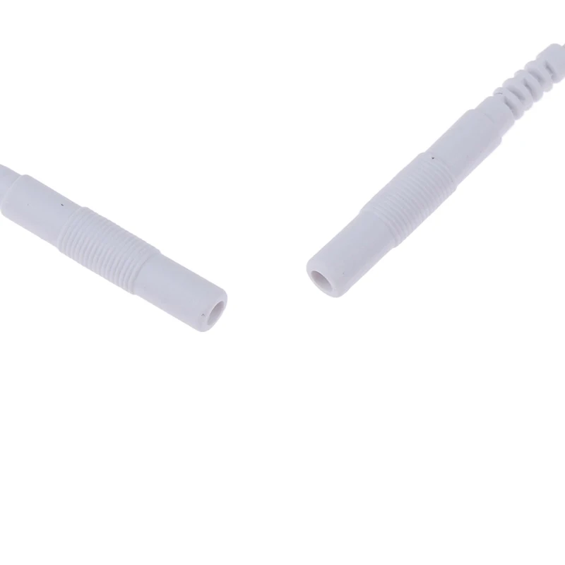 2 Stück selbstklebende Ersatz-Elektrodenpads aus Vliesstoff für TENS EMS Digital-Therapiegeräte, Massagegeräte, 1,2 x 6,5 cm, Nervenstimulator – Detail 10