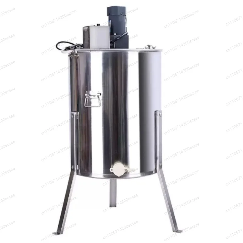 4/8 Frame Horizontal Electric Honey Extractor Stainless Steel Honey Spinner Beekeeping Harvest Tool