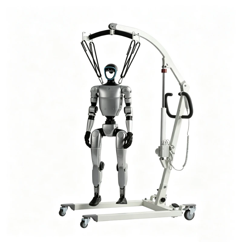 Robot crane hanger auxiliary walking debugging suspension shift humanoid machine anti-drop shift machine