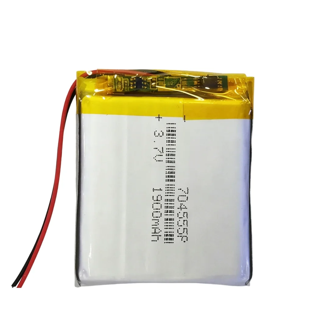 

704555X Battery Compatible 754555 764654 804555 For Body Camera Recorder 1900mAh