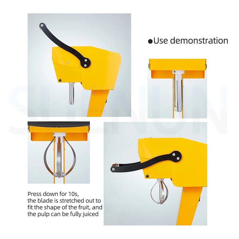 آلة عصارة كهربائية تجارية ، آلة تحبيب الفواكه ، العصائر الطازجة ، الأناناس والبطيخ