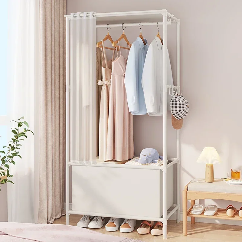 

Large Capacity Modern Simple Wardrobe Dust-Proof Cloth Storage Rack Clothes Hanger for Bedroom Furniture Spacious Closet