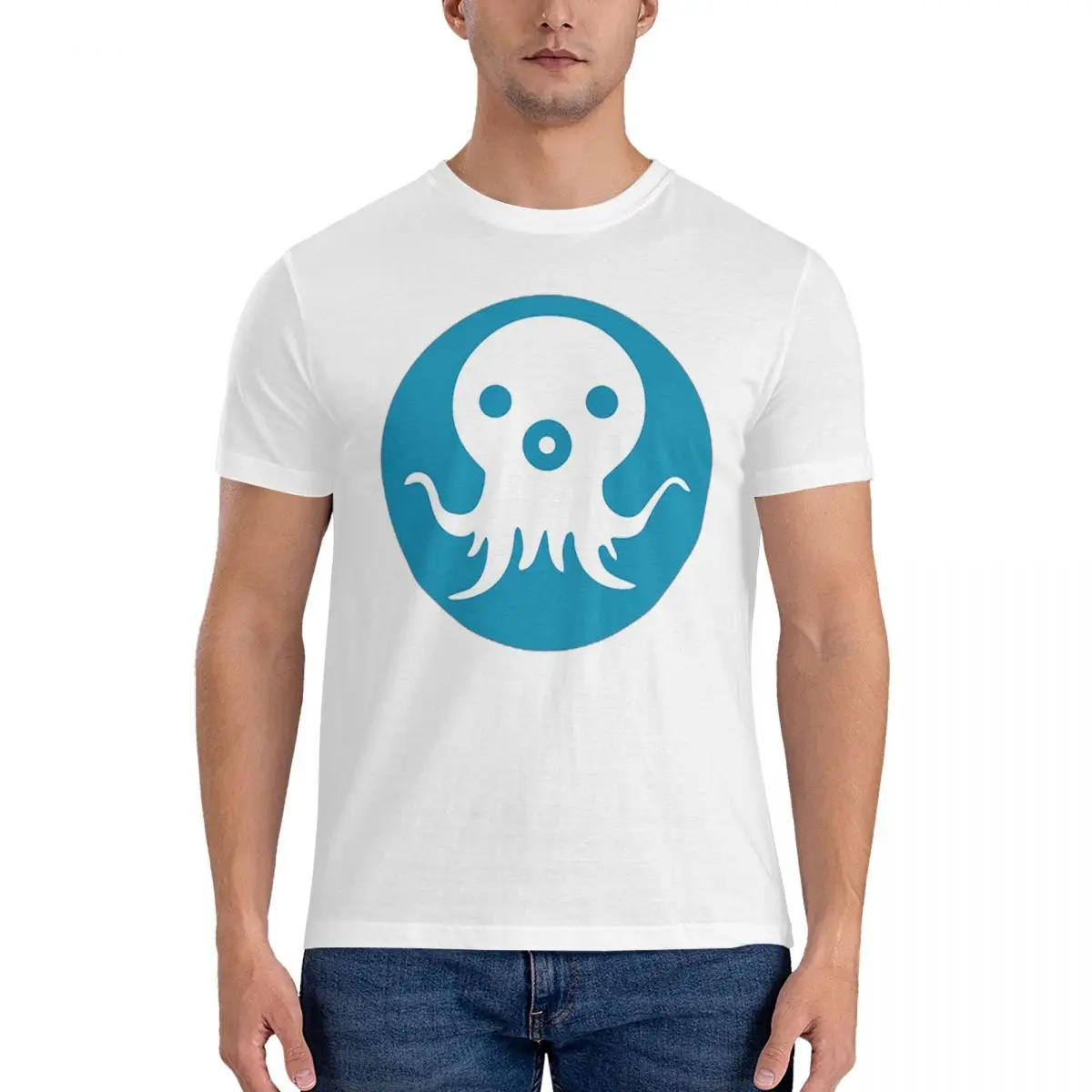 Octonauts T-Shirt for Men Cotton Plus Size T Shirts Men's Tees Short Round Neck Summer Clothes Tops S-6XL