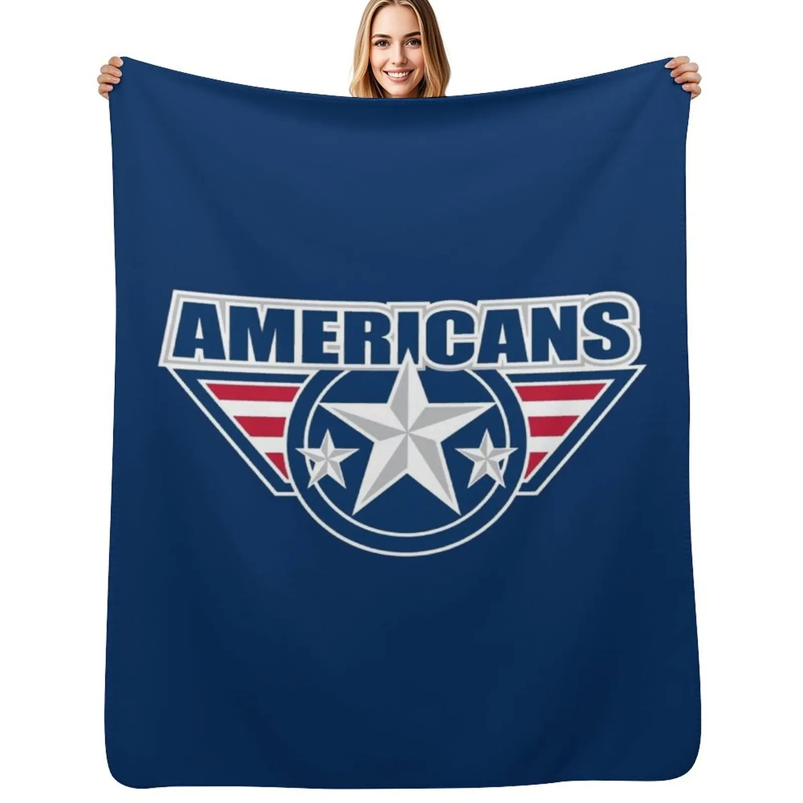 

Tri City Americans Throw Blanket wednesday christmas gifts Blankets For Sofas valentine gift ideas Blankets