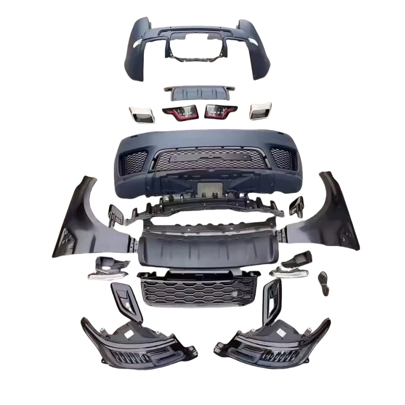 

Body kit for Land Range rover Sport 14-17 modified Front Rear Bumper Surround Headlight Grill Tail Light Car Accessories