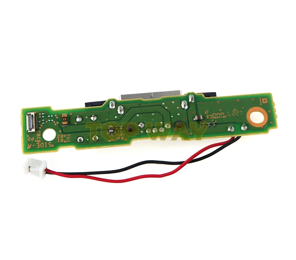 1PC Power Socket Charging Connector DC Jack Charger Socket With PCB Board For WII U WiiU Gamepad view 3
