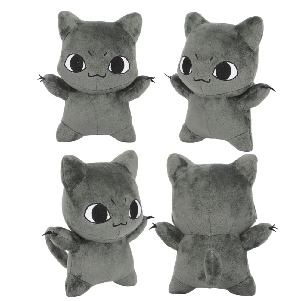 

Плюшевая кукла Q Black Cat 99 Nights In The Forest, 22 см, милая аниме-игрушка, подарок на день рождения и Рождество