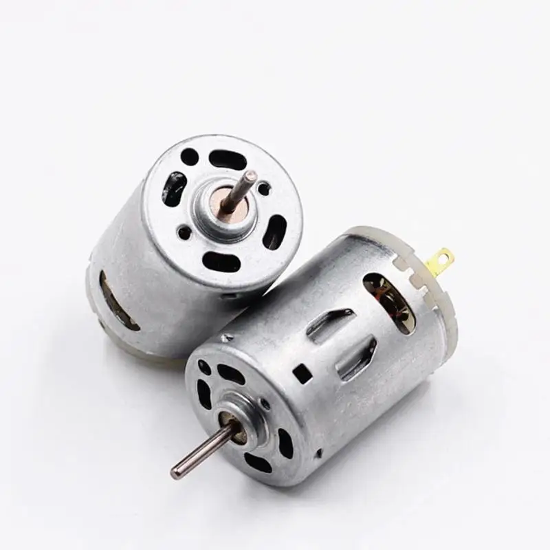 RS385 DC Motor 12V 24V 15000RPM High Speed Micro Motor for Household Appliances / Toy Model with Carbon Brush