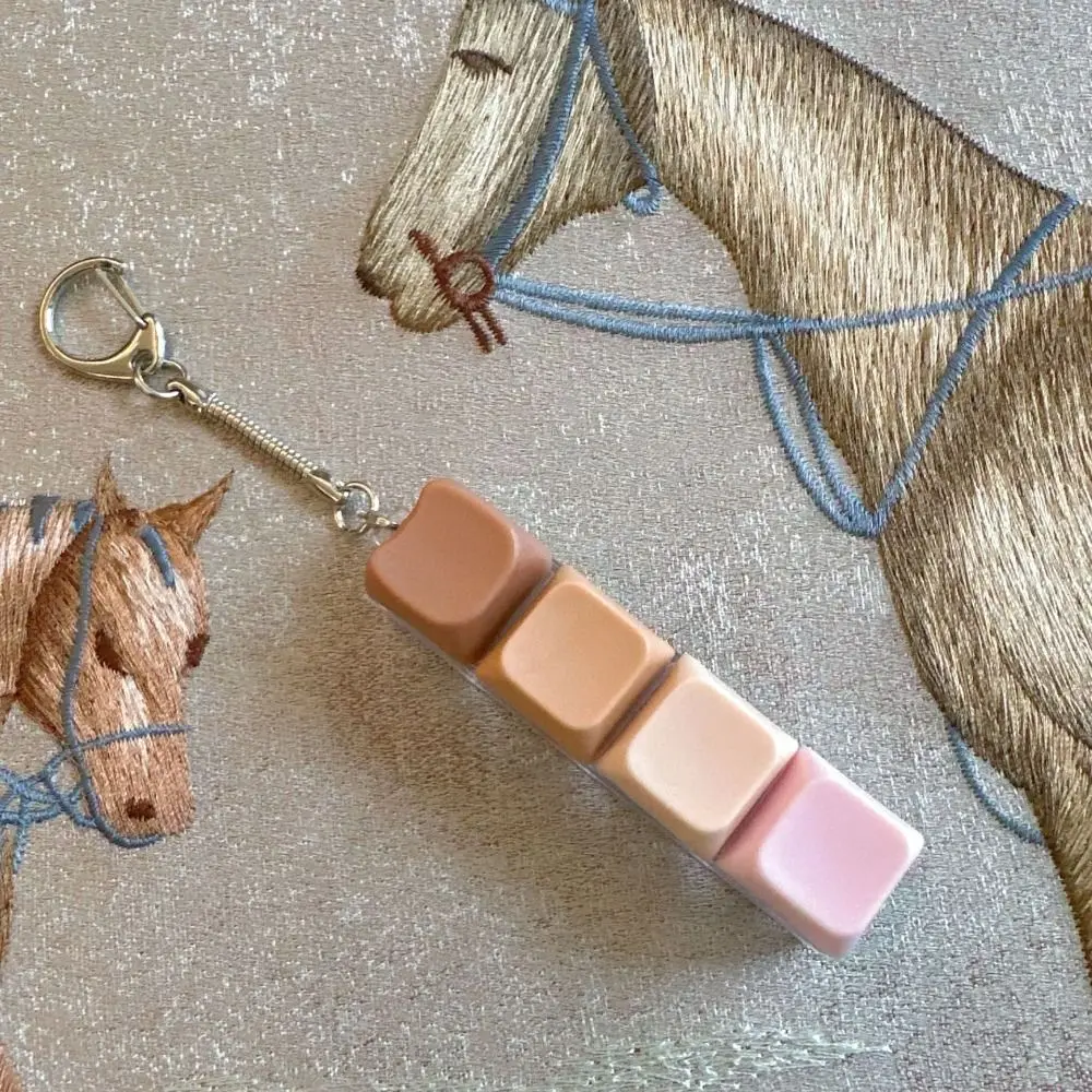 새로운 4키 핀치 토이 키 버튼 키캡 피젯 키체인 시간 졸리게 보내는 DIY 키보드 클릭커 장난감 성인용