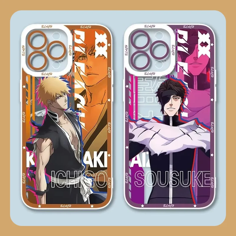 Case For Xiaomi 14T 13T 12T 11T 10T 14 13 12 11 Lite 5G NE POCO F6 X6 Pro X3 NFC X5 X4 GT F3 F4 F5 M6 Bleach Kurosaki Ichigo