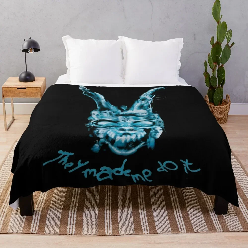 Darko - They made me do it Throw Blanket Luxury Softest Decorative Beds Blankets