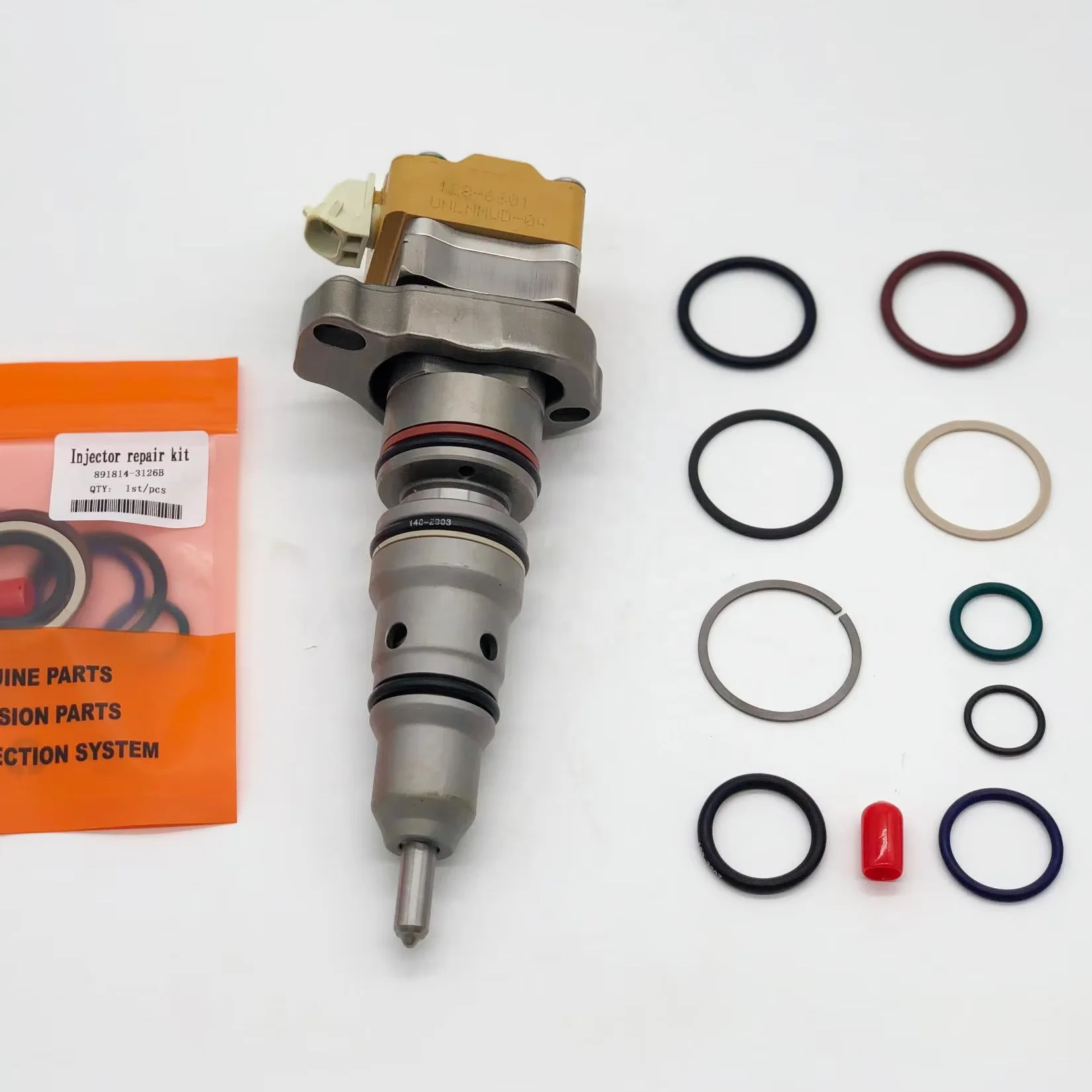 3126 Injector Repair Kit 141-7837 177-4752 177-4754 Fuel Injector O Ring Seals Kit