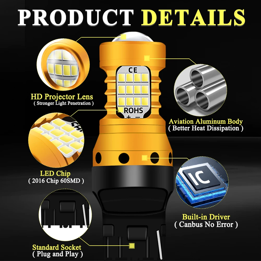 For Mercedes-Benz X-Class 470 Pickup LED Reverse Light Backup Bulb Reversing Lamp 2017 2018 2019 2020 White Ultra Bright Lights