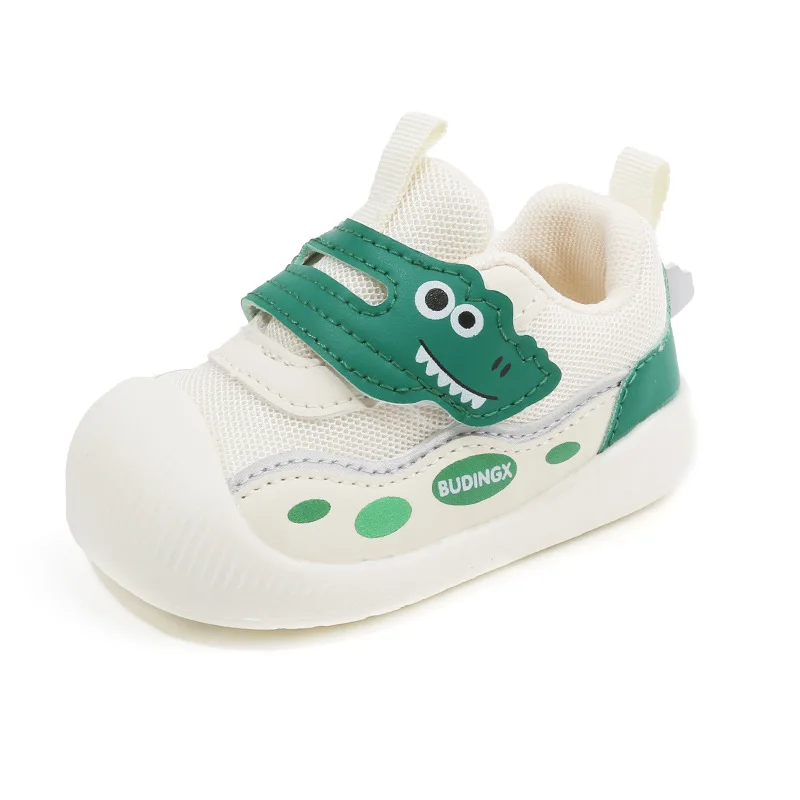 Scarpe da bambino in cartone animato Scarpe da bambina versatili carine Maglia leggera Autunno Nuovi camminatori Scarpe da ragazzo semplici Comfort Breath Scarpe di tela per bambini