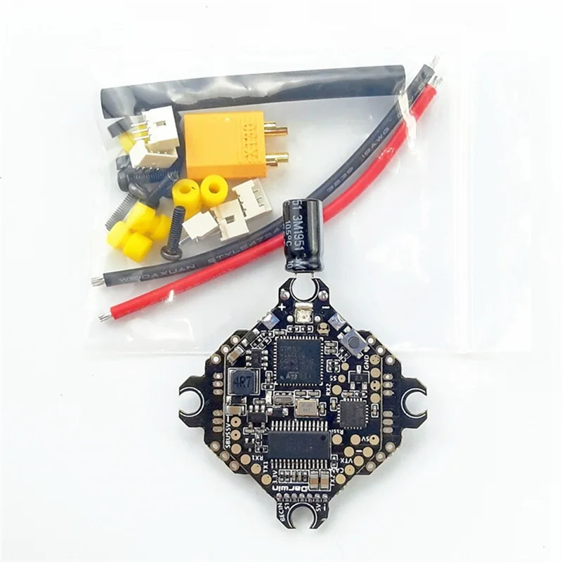 

A32T-F411 ELRS AIO Flight Controller STM32F411 Onboard MPU6500 Gyroscope Andosd 5V2A BEC Forrc Drone FPV Racing
