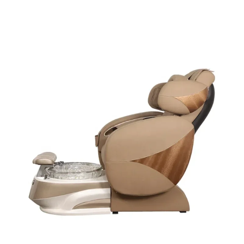 Healthtec Hot Luxury Full Body Massage Manicure Sillon Pedicure Spa Chair For Nail Salon