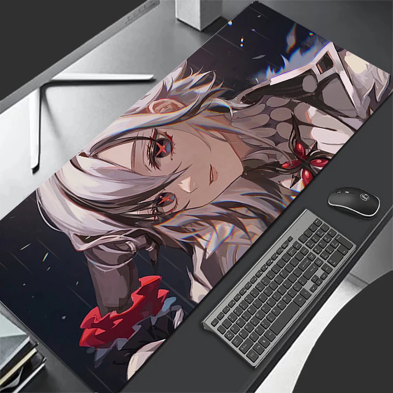 

Large Size Mousepad G-genshin Impact Arlecchino Custom Home Computer Keyboard Pad Desk Mats Laptop Anti-slip Table Mat Mousepad