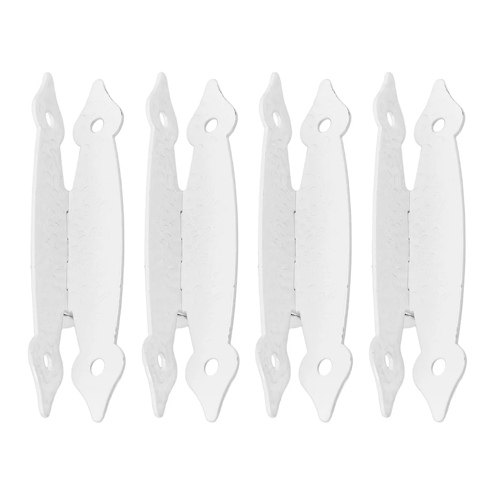 

4pcs Iron Cabinet Hinges Vintage Style Heavy Duty For Kitchen Cupboard Door Drop Leaf Table Hinges Furniture Hardware Fittings