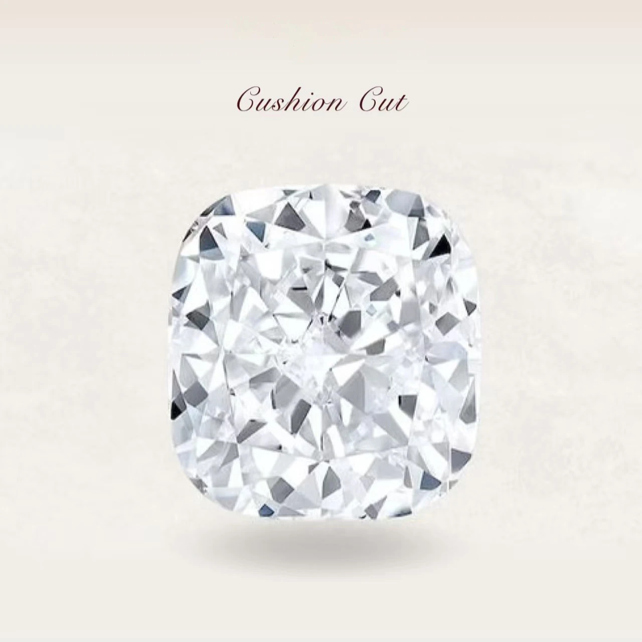 

Cushion shape laboratory grown diamond with IGI certificate 1ct 1.5ct 2ct 2.5ct 3ct D/E/F color VS-VVS clarity