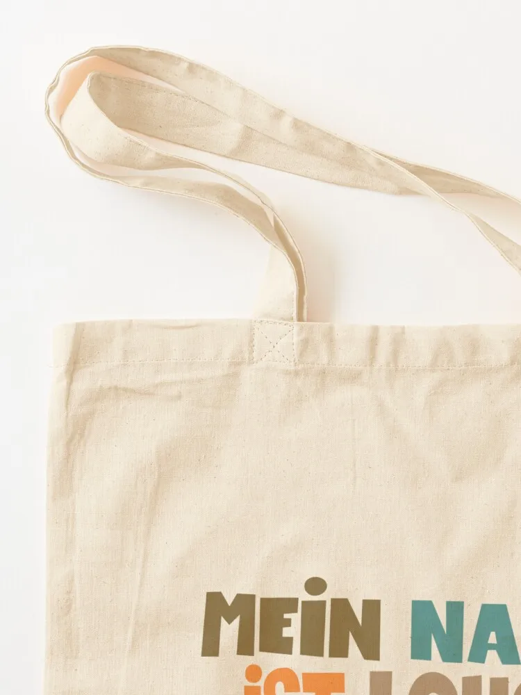 اسمي Lohse، أنا تسوق هنا - Loriot - TV Kult - حقيبة حمل ألمانية حقيبة نسائية للمتسوقين حقيبة قماش