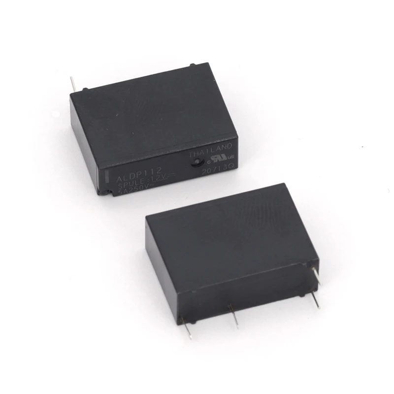 2PCS 5A Relay ALDP105 ALDP112 ALDP124 ALDP112 5V 12V 24V 5A 250V 4PIN a group of normally open ALD112 12V 3A