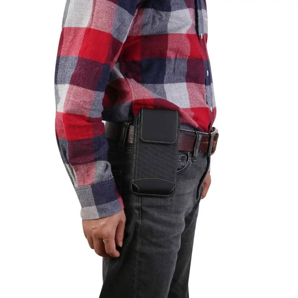 

Accessories Nylon Colth Belt Clip Phone Pouch 4.7-6.9 inch Cellphone Waist Bag Phone Clip Holster Phone Case Men's Phone Bag