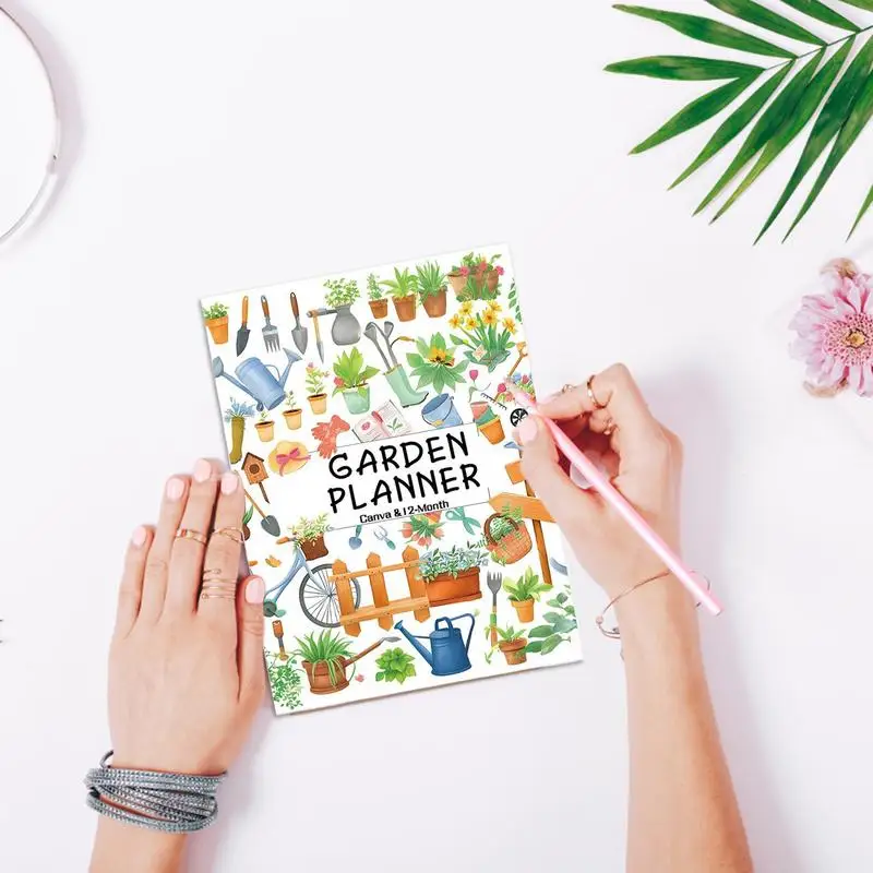 

Garden Notebook Comprehensive Vegetable Garden Book 12-Month Plant Care Tracker Gardening Planning Notebook For Enthusiasts