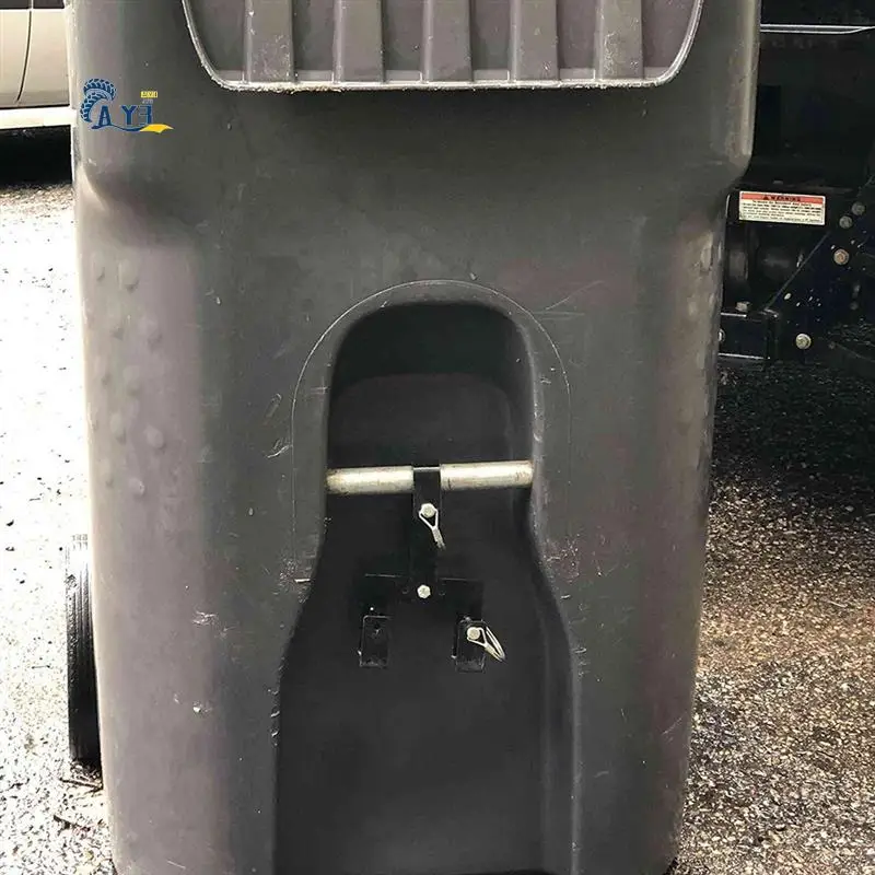 

AY03-Can Couplers To Hook Multiple Wheeled Trash Containers Garbage Bin Connector