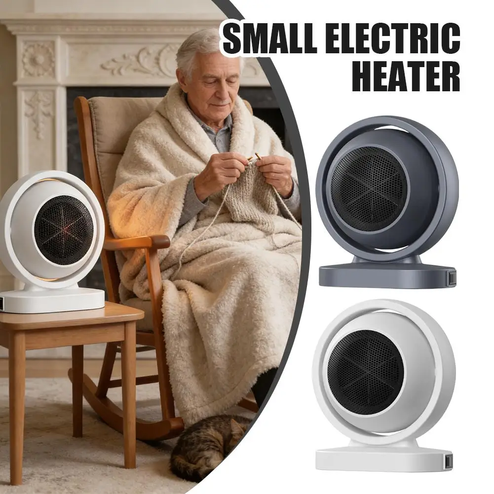 

Настольный мини-обогреватель, портативный персональный обогреватель, энергосберегающий электрический тепловой вентилятор, безопасный для дома, офиса, кабинета, спальни, зимние принадлежности