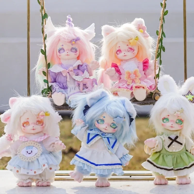 

New Authentic Dumia The Forest Family Series Bind Box Kawaii Trendy Toy Vinyl Dumia Mystery Box Vinyl Dolls Bag Pendants Gifts