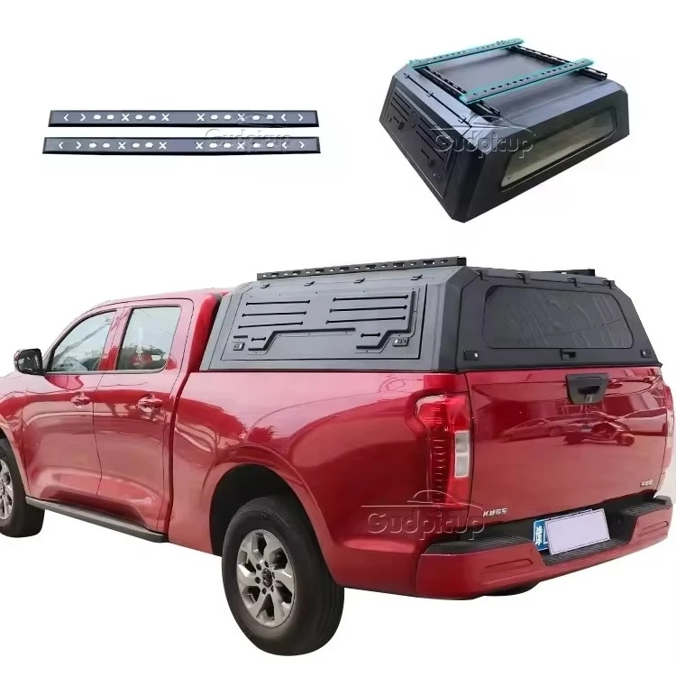 

Benext Aluminum Steel T60T70 Hard Top Roof Rack Truck Bed Canopy Sliding Window Tonneau Cover Compatible Tundra Ado NP300