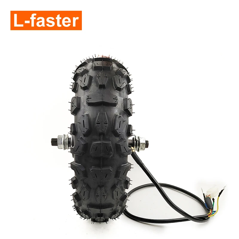 L-snelle 48 V 1000 W Borstelloze Hub Motor 11 Inch Off Road Band Voor Mountain Elektrische Scooter fiets