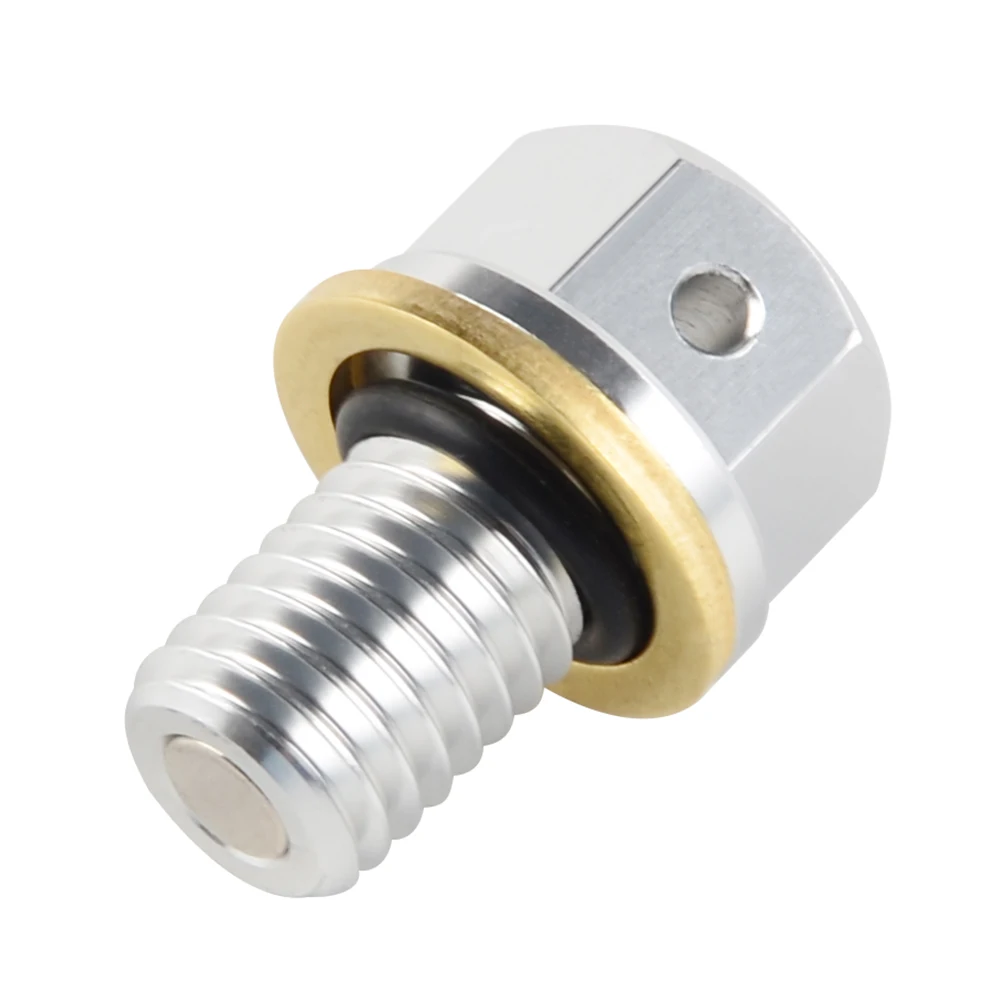 NICECNC M10xP1.5 Magnetic Oil Drain Plug Bolt For Kawasaki KX85 KX65 01-24 KX250 96-07 KX 65 85 112 125 250 250F 250R 450F 500