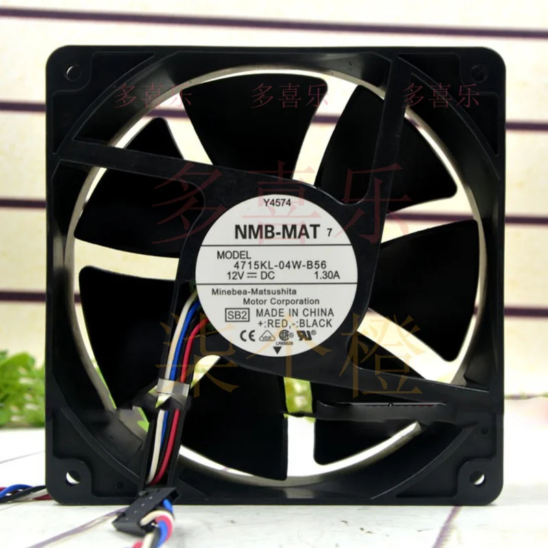 

ZMZM NMB 12 см 12 В S7/9 для Dell Y4574 4715KL-04W-B56 Ant охлаждающий вентилятор высокого объема воздуха 1238