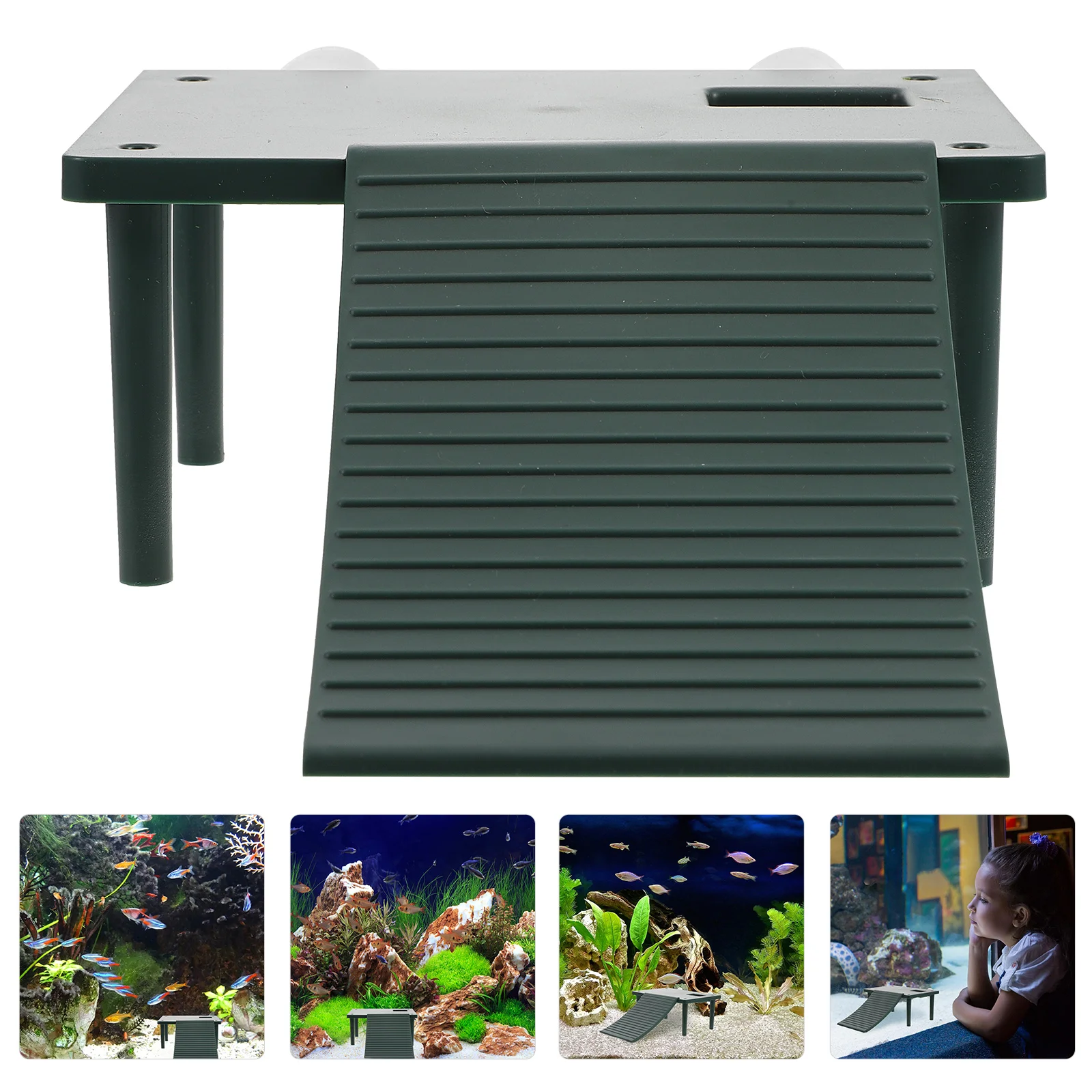 

Turtle Terrace Drying Platform Reptiles Tortoise Basking Floating Resting Table Betta Fish Tank Toy