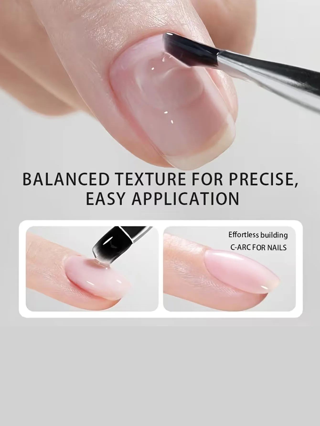 4-in-1 bouwergel, 0,51 oz, snelle sterke nagelkunst, geen formaldehyde, nagelverlenging en bouwgel voor manicure, voet- en handverzorging