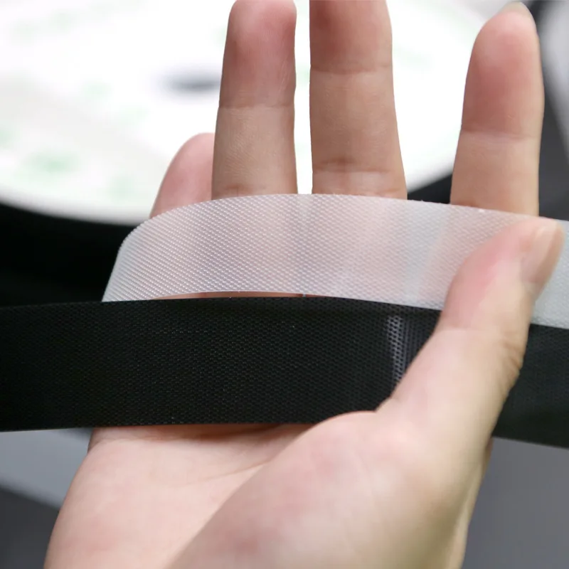 20/25/50mm Soft Baby Hook and loop Fastener Tape Safe Baby DIY Supplies Magic Tape Stickers for Sewing-on Accessories 50yards