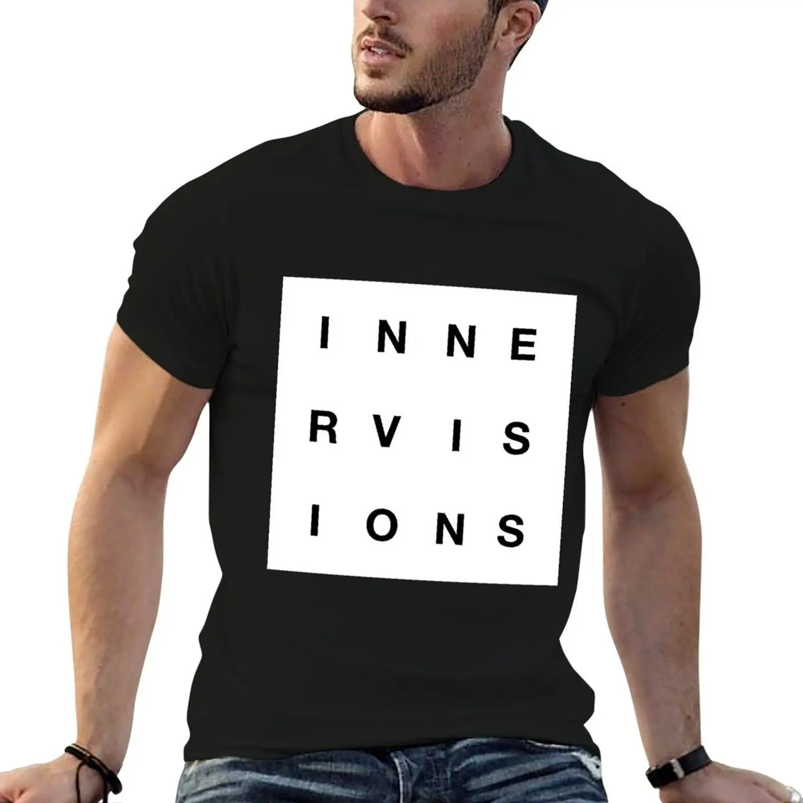 

INNERVISIONS Block Graphic 02 T-Shirt anime t shirts oversize man t shirt designer T-Shirt